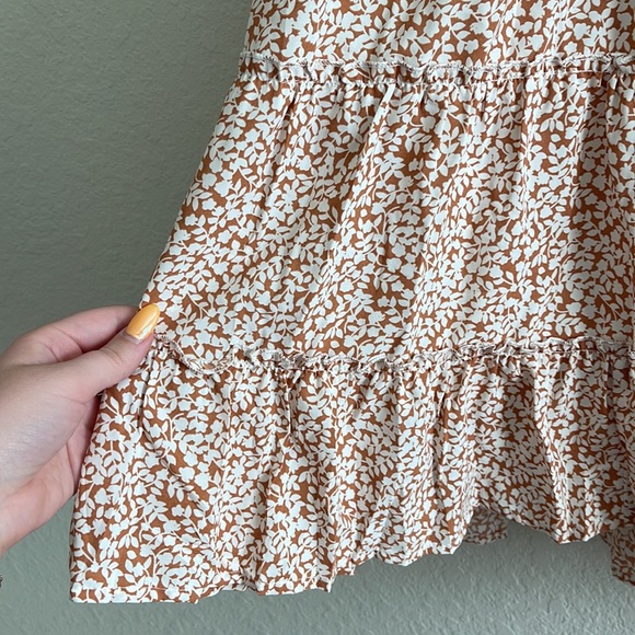 Petal & Pup floral fall mini dress - Picture 2 of 9